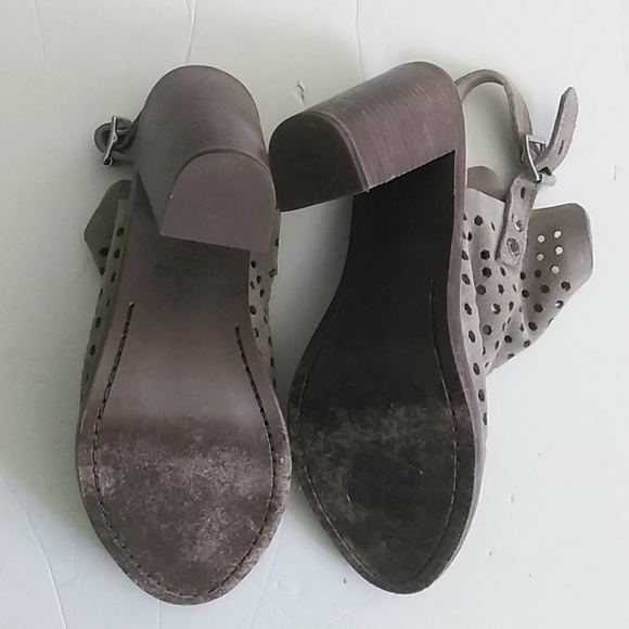 Rag & Bones Wyatt Gray Suede Leather Sandals - Picture 5 of 5